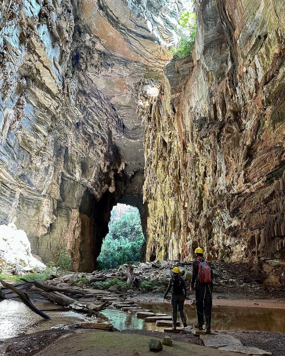 Parque Nacional das Cavernas do Peruaçu， em Minas Gerais — Foto: Arquivo pessoal
