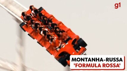 Montanha-russa mais rápida do mundo atinge 240 km/h em menos de 5 segundos