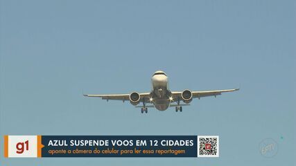 Azul anuncia suspensão de operações em 12 cidades brasileiras; oito são do Nordeste