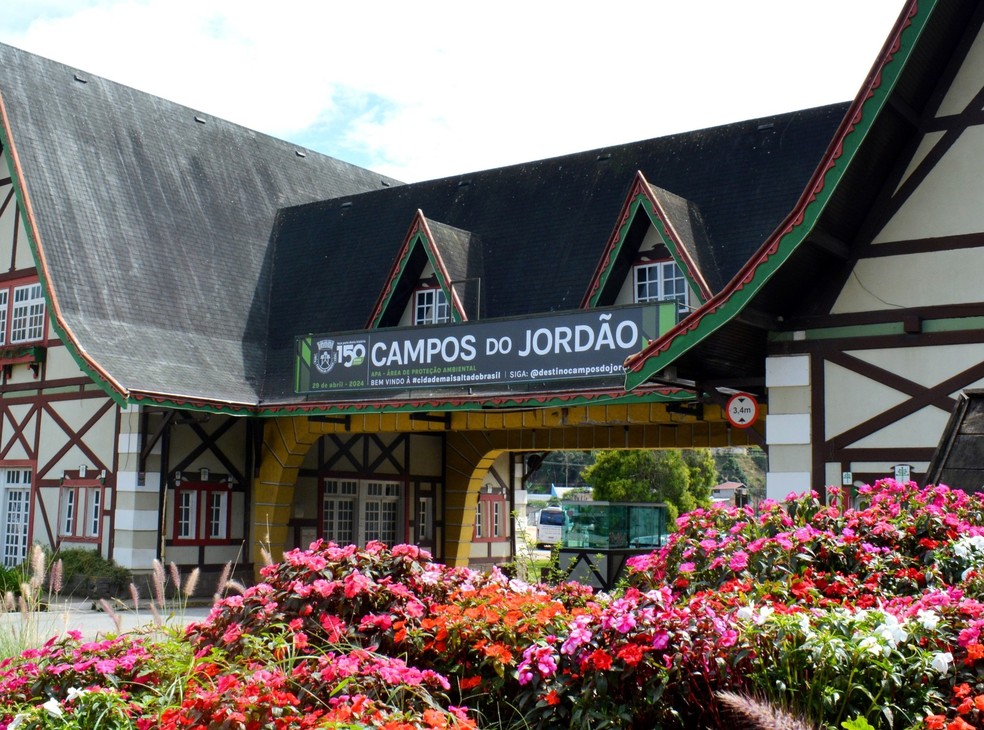 Portal de Campos do Jordão (SP)  — Foto: Divulgação/Prefeitura de Campos do Jordão