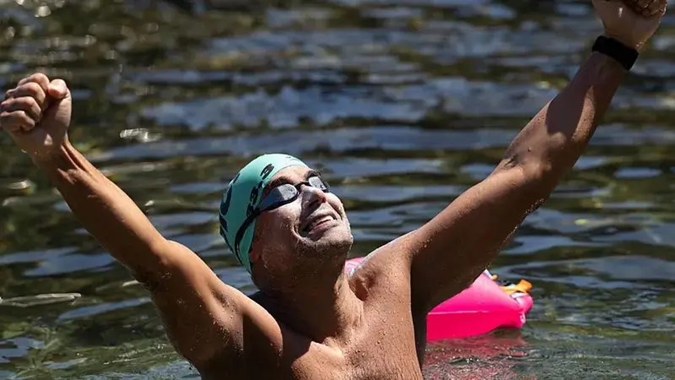 Para muitos participantes desses eventos， o resultado da viagem é transformador — Foto: UltraSwim 33.3