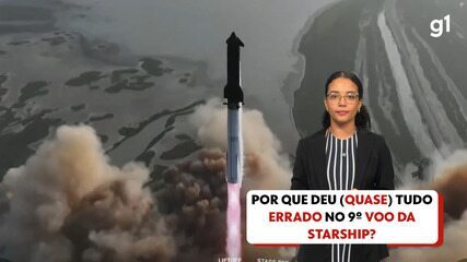 Por que deu (quase) tudo errado no 9º voo da Starship?