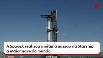 SpaceX pousa foguete na plataforma， mas perde contato com nave Starship