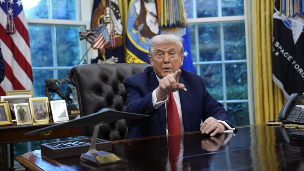 Donald Trump — Foto: Yuri Gripas/EPA