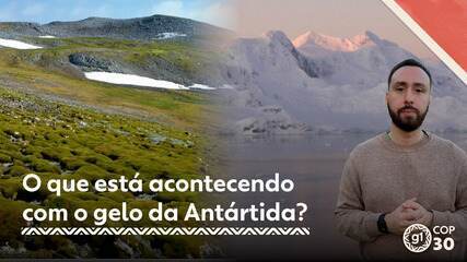 COP30 - O que está acontecendo com o gelo da Antártida?