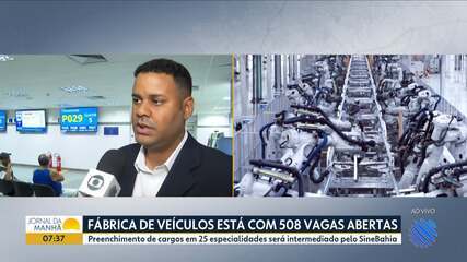 BYD oferece mais de 500 vagas de emprego em nova fábrica na Bahia